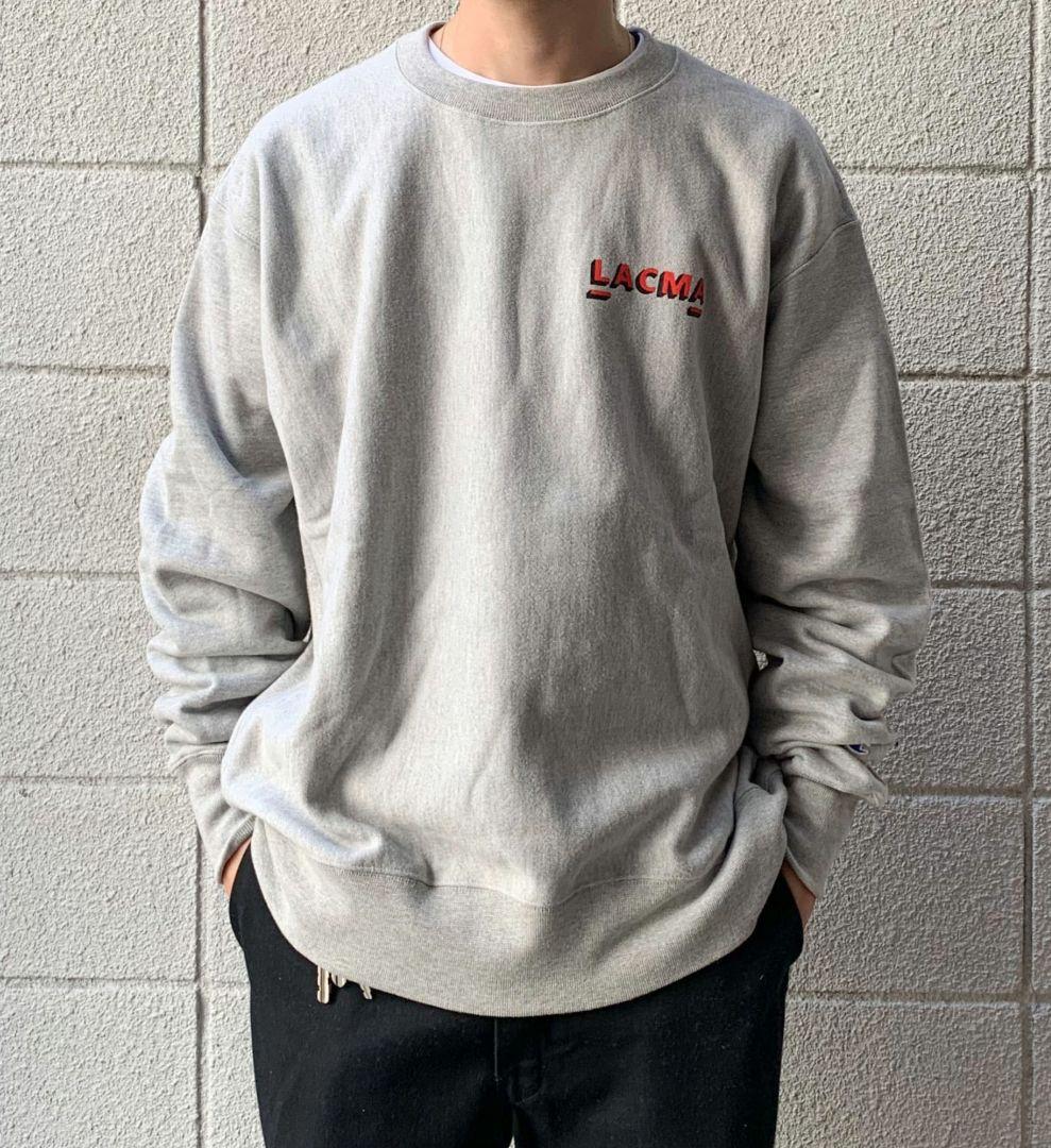 Champion × LACMA リバースウィーブ スウェット チャンピオン