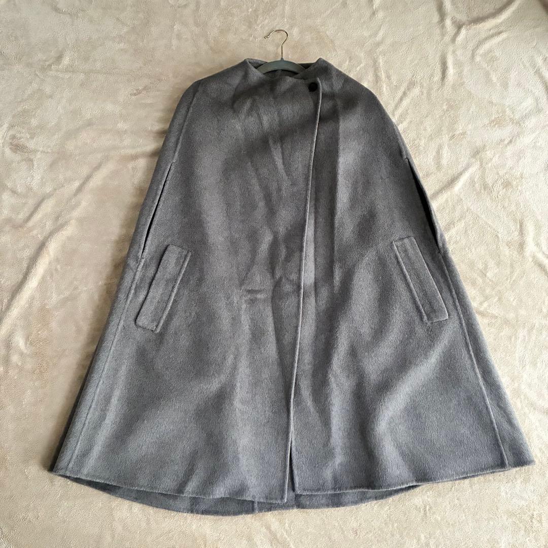 miklos VERMEIL par iena ラムカシミアマントコート