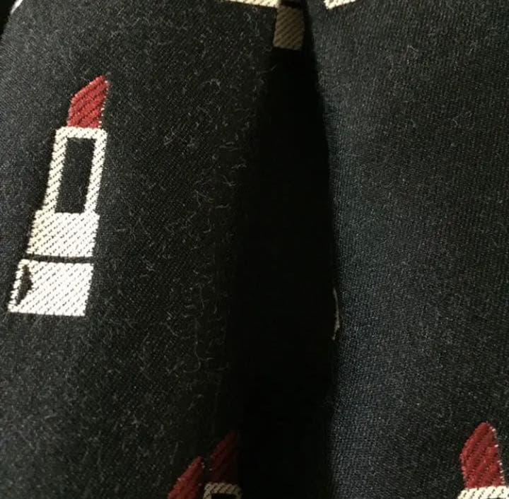 エムズグレイシー カタログ掲載 リップ柄ワンピース 38