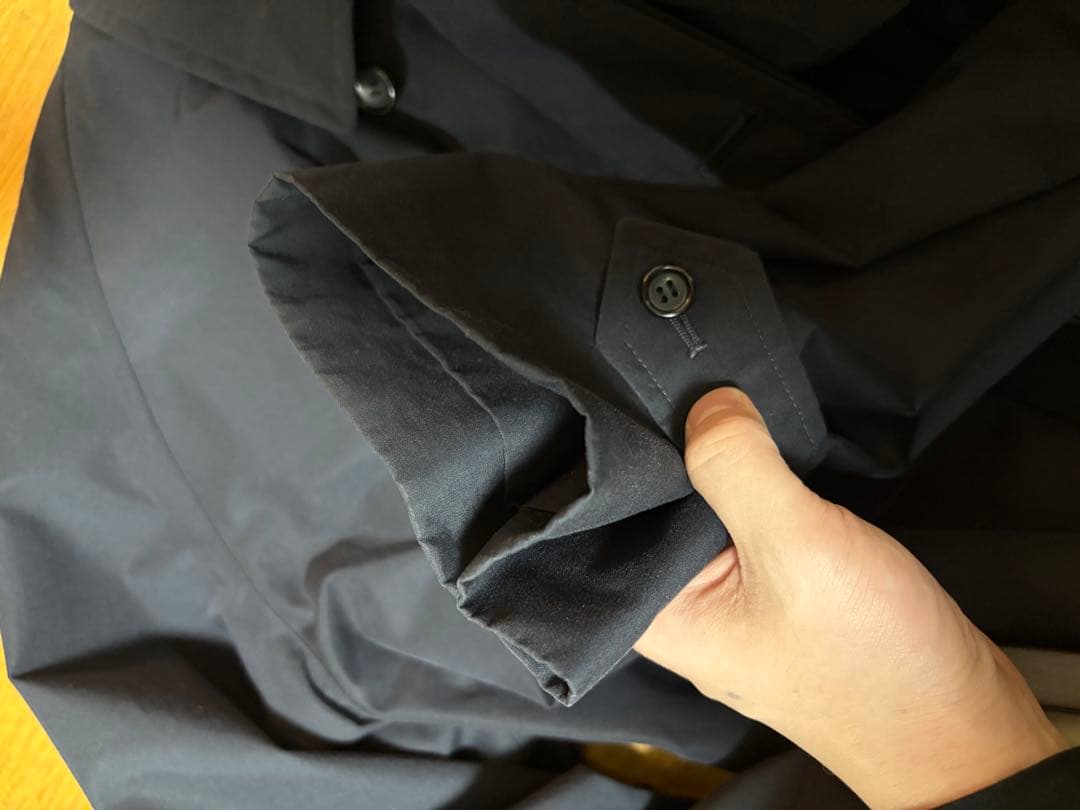 定価15.4万円 A.PRESSE Balmacaan Coat NAVY 1