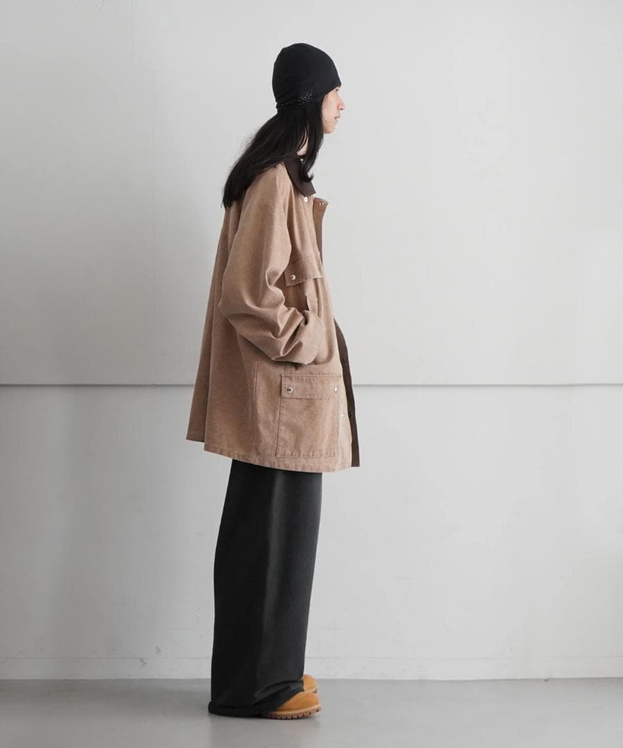 ジャケット・アウター AURALEE Washed Canvas Hunting Blouson