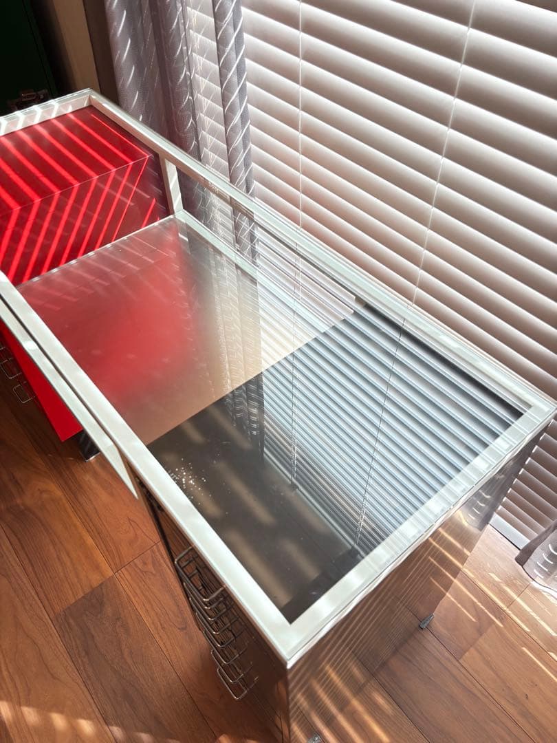 BISLEY ガラス天板・天板フレーム