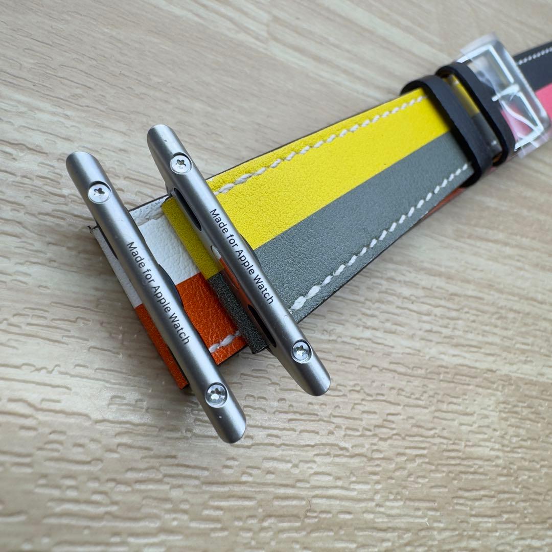 2151 Apple Watch エルメス カザック ドゥブルトゥール レザー - メルカリ