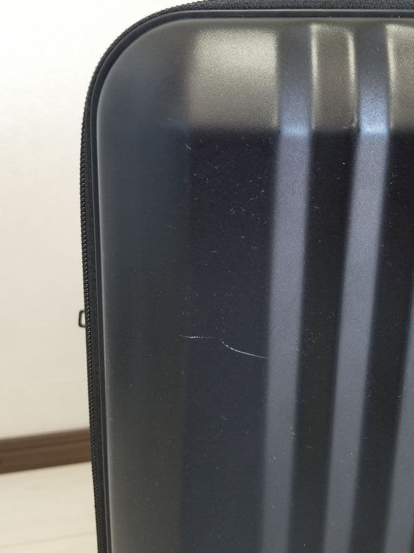 デカかるEdge キャリーケース マットブラック 37Ｌ+7Ｌ