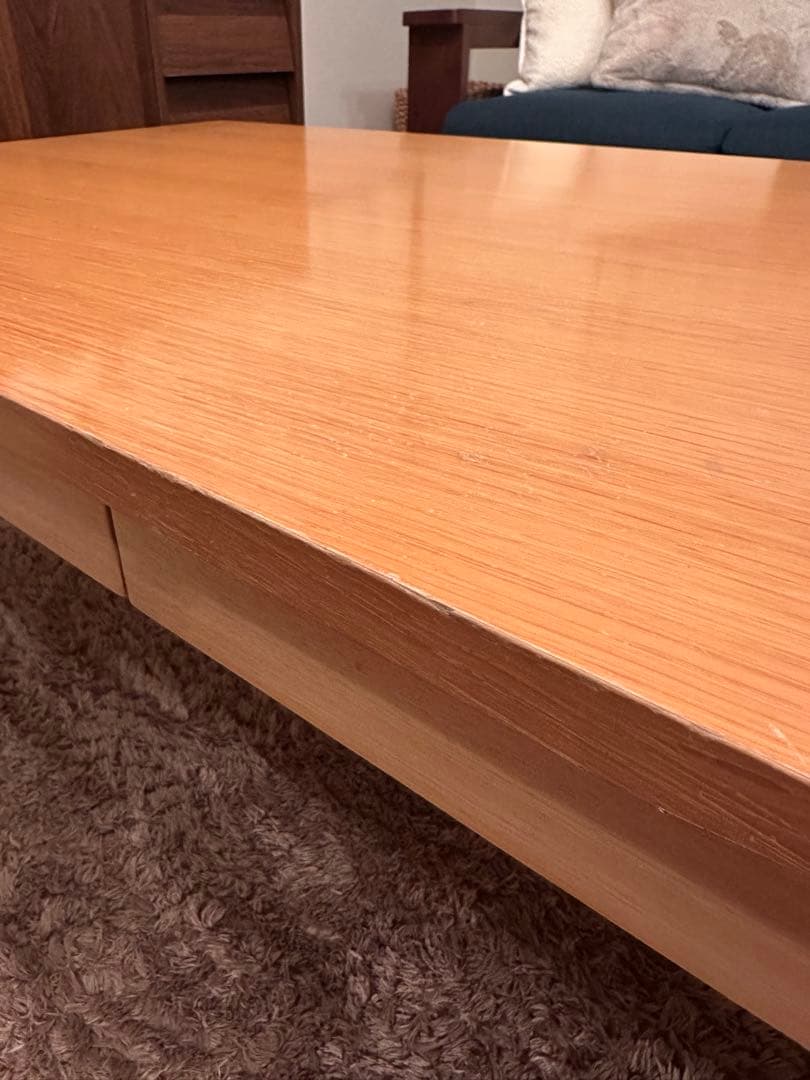 最終値下げ【ニトリ】センターテーブル パレット2 120cm 幅 ナチュラル