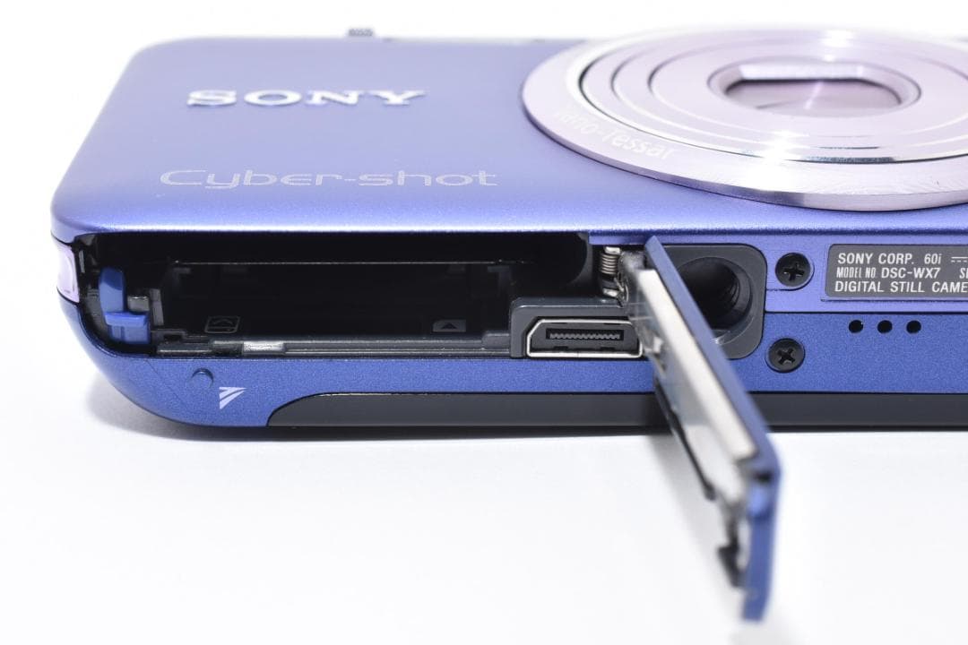 《 美品 》 ソニー　SONY Cyber-shot DSC-WX7 ブルー