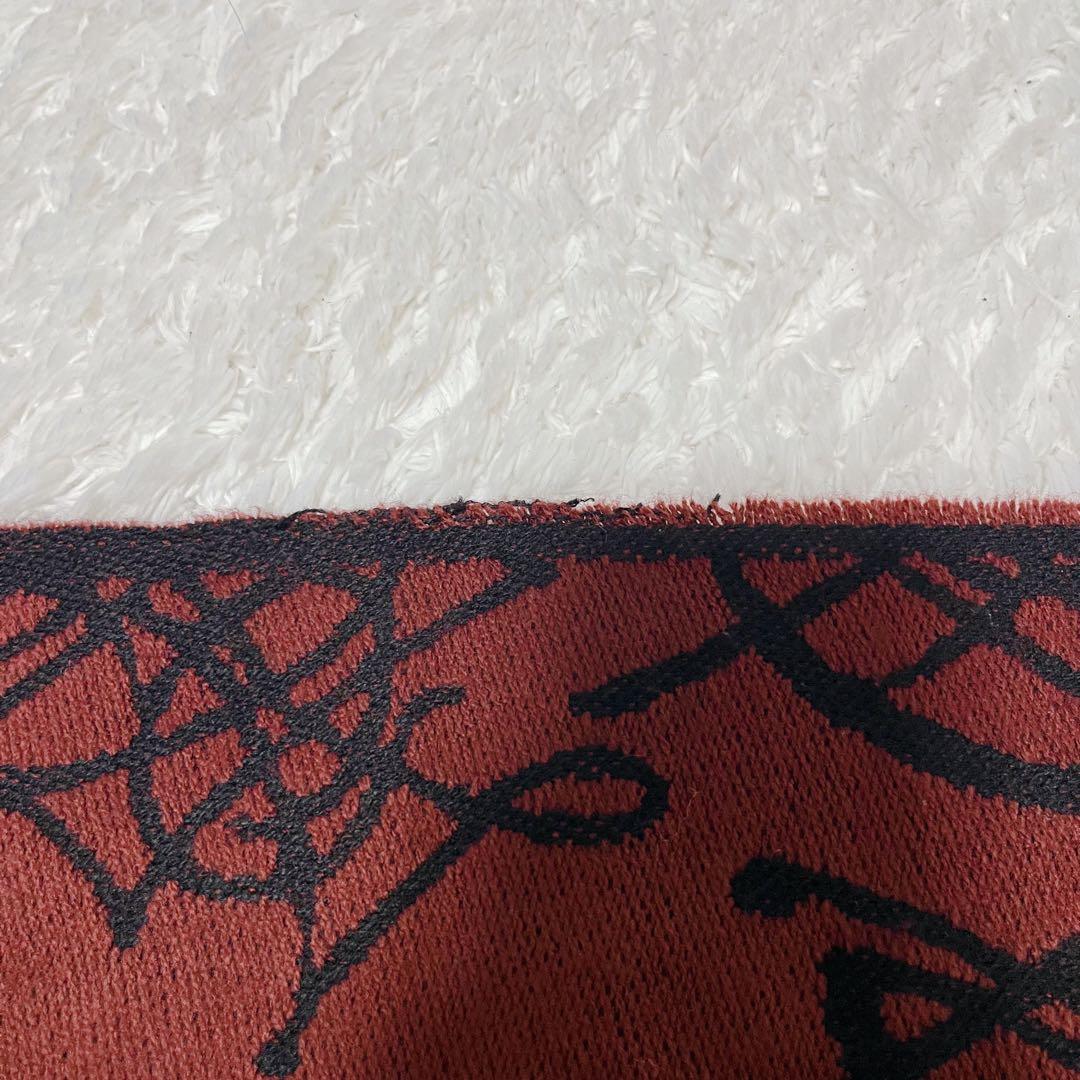 美品 ヴィヴィアンウエストウッド リバーシブル　マフラー イタリア　オーヴ