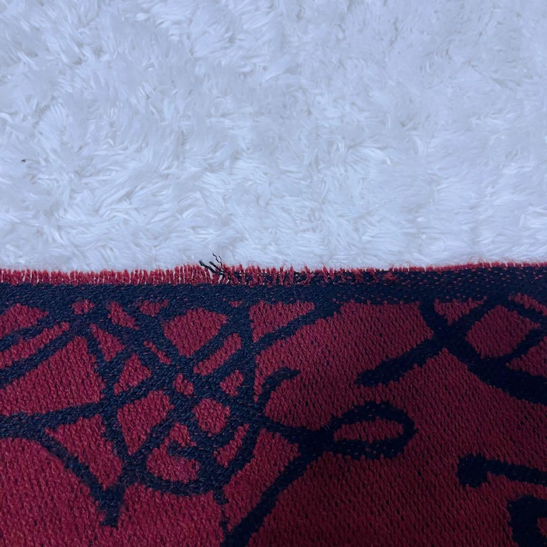 美品 ヴィヴィアンウエストウッド リバーシブル　マフラー イタリア　オーヴ