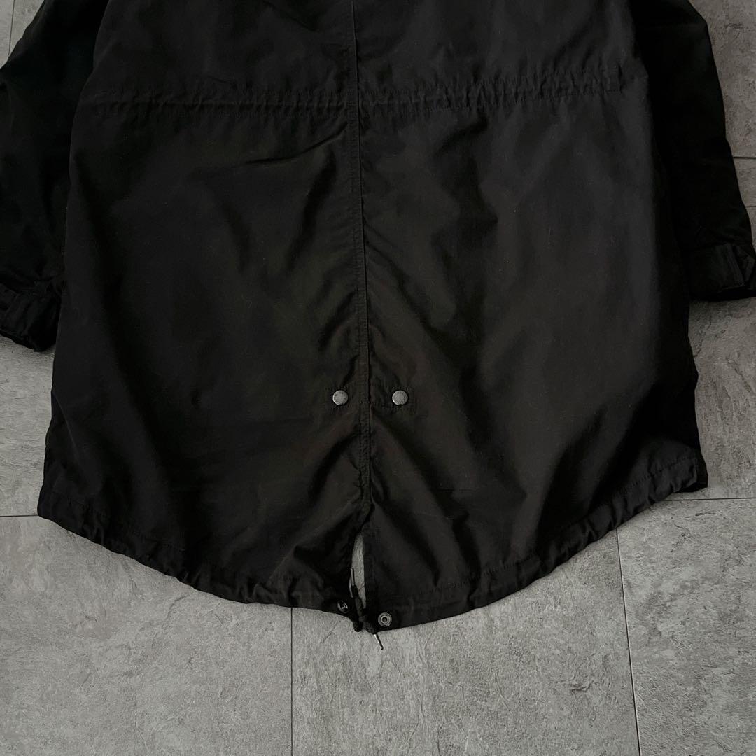 AVIREX M-65 モッズコート ブラック 黒 ファー コート　Y2K