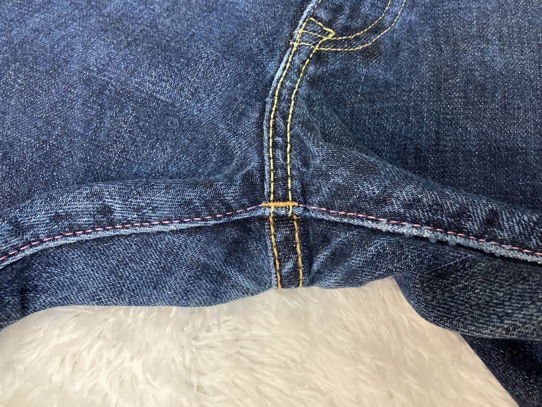 モモタロウジーンズ 銅丹 桃耳 濃紺 W36 桃太郎 ジップフライ　14.7oz