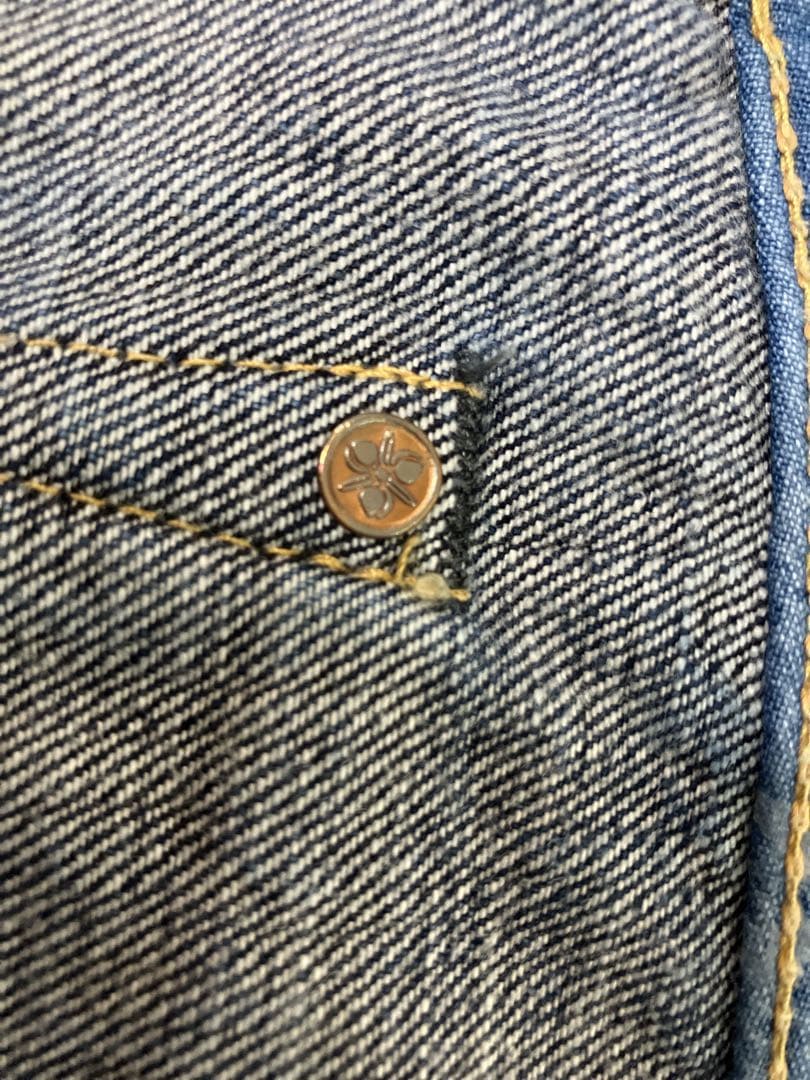 モモタロウジーンズ 銅丹 桃耳 濃紺 W36 桃太郎 ジップフライ　14.7oz