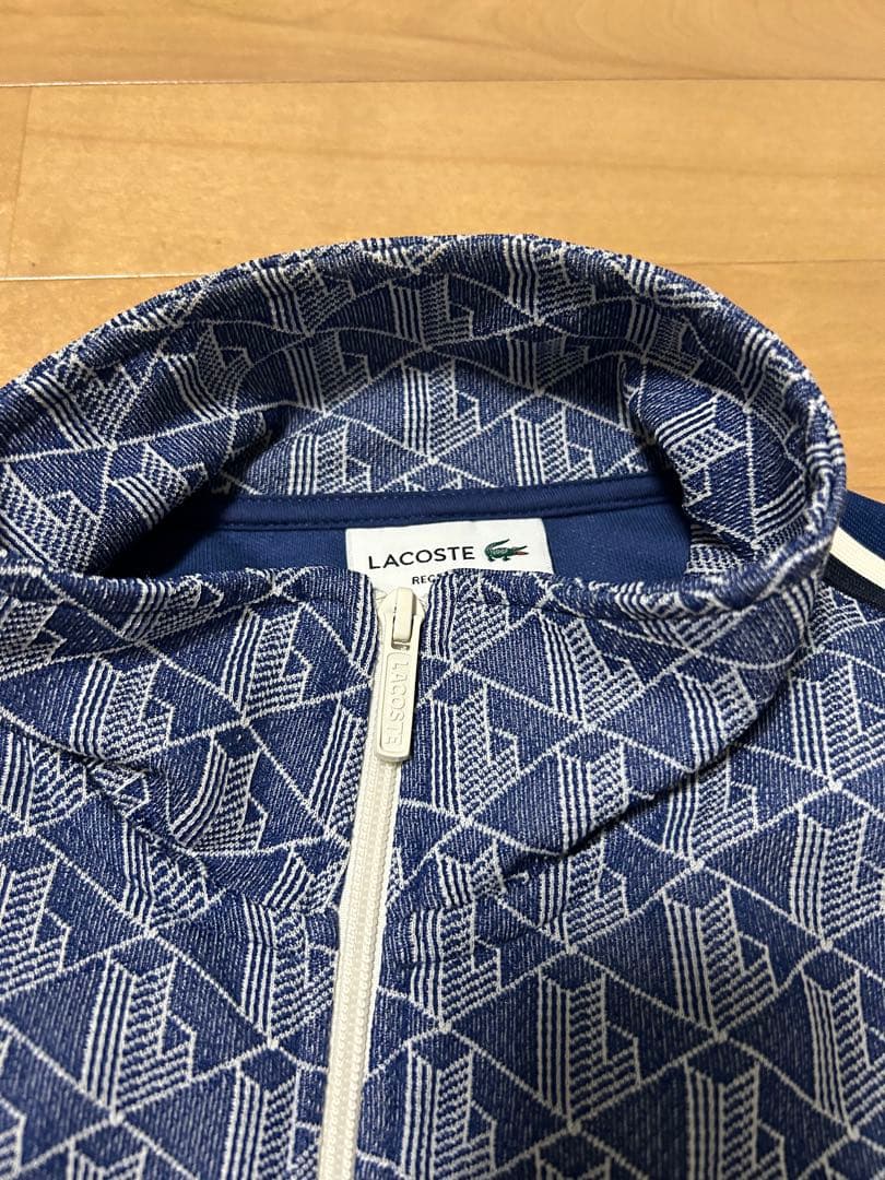 LACOSTE モノグラム　上下ジャージセットアップ