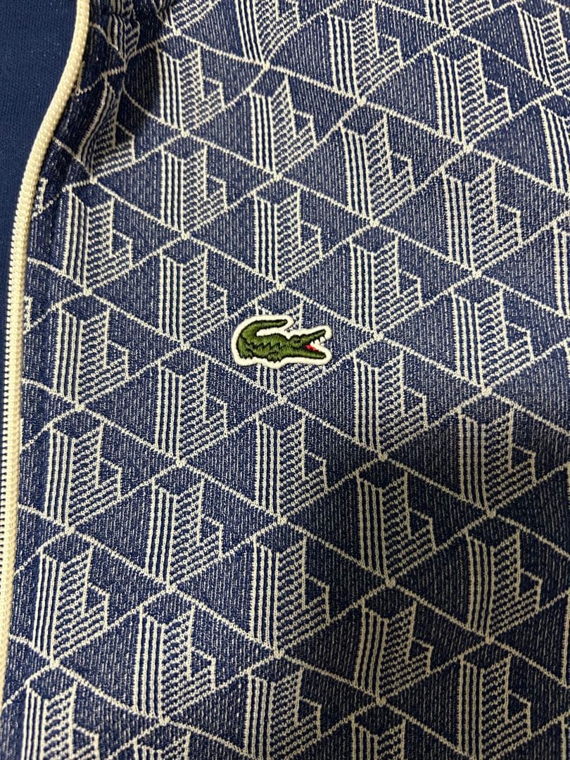 LACOSTE モノグラム　上下ジャージセットアップ