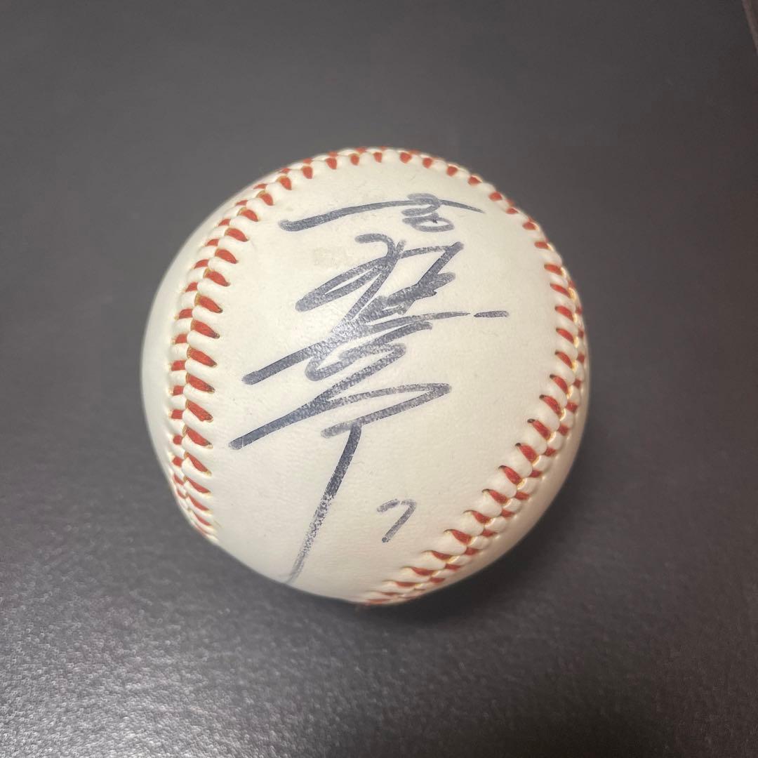 吉村禎章直筆サインボール - メルカリ