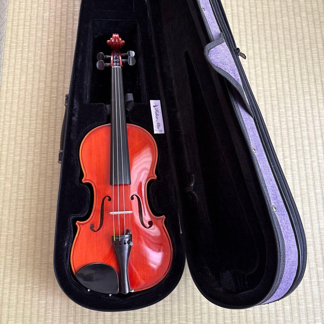 スズキバイオリン 1/2 No.330 1998年製 弓、肩当て、ケース付