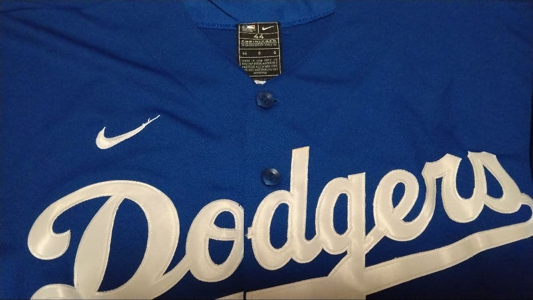 希少】ロサンゼルスドジャース バウアー オーセンティックユニフォーム
