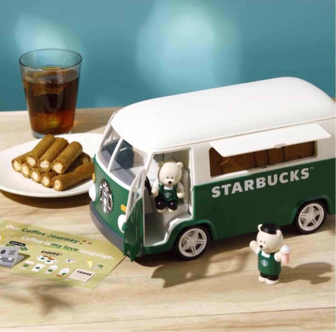 台湾限定 台湾スターバックス限定 ベアリスタ 車 ギフトボックス