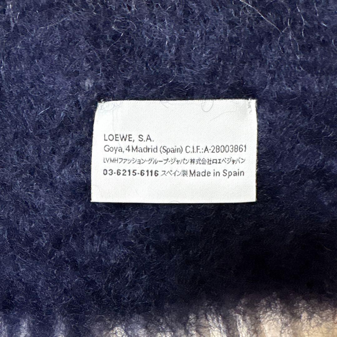 LOEWE マルチカラーマフラー