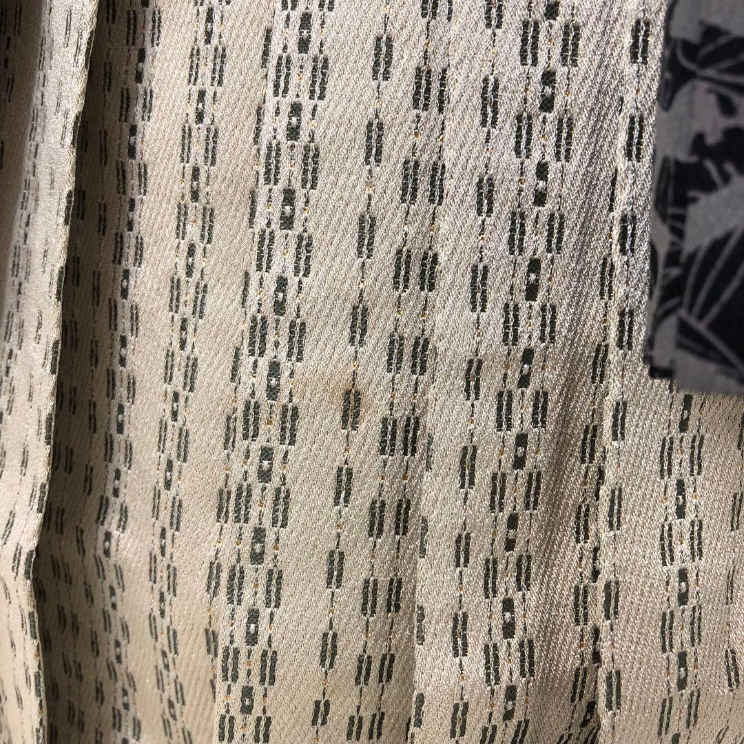 七五三★男児　羽織　着物　袴セット★3歳～5歳 ★黒　白★水玉★　 u-342