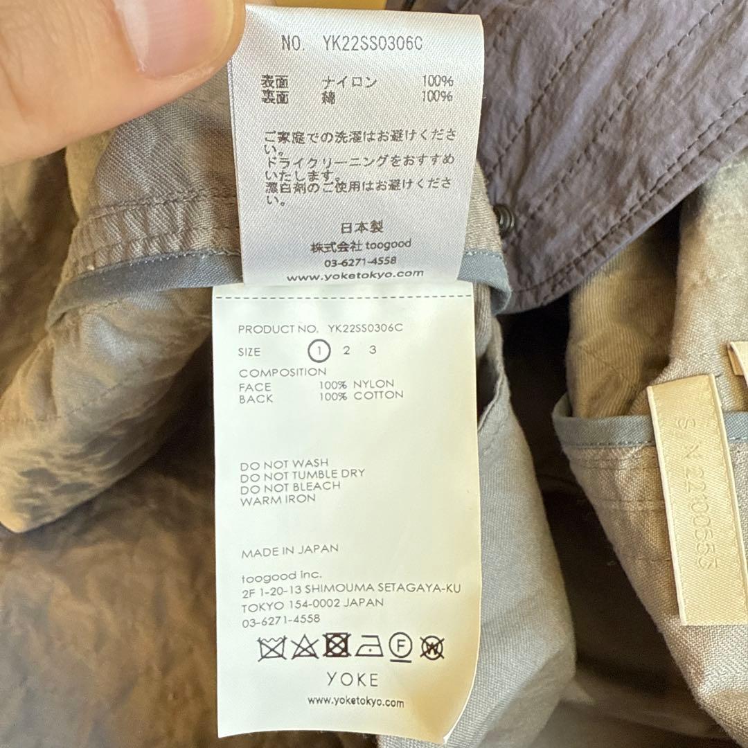 yoke Quilted  Parka キルテッドスノーパーカー