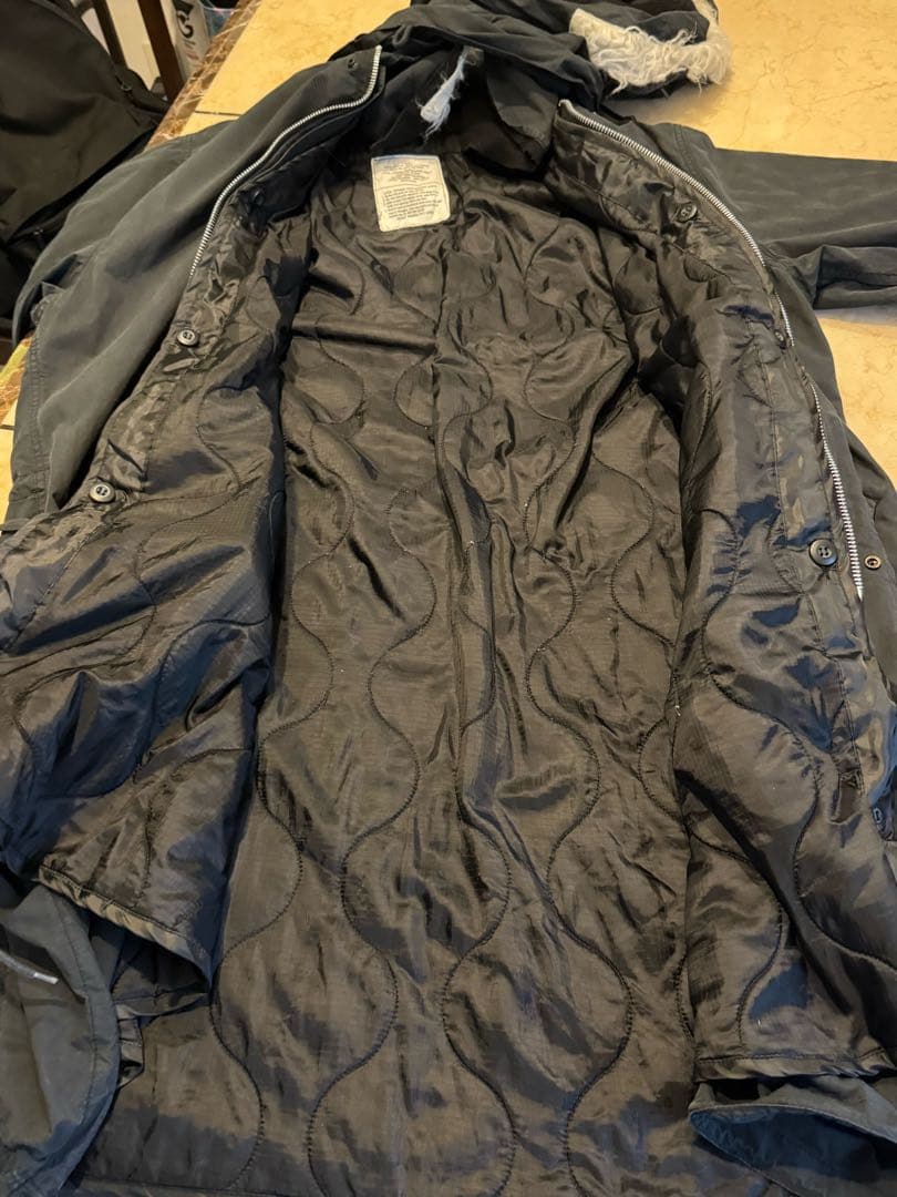 ◆WAIPER.inc M-65フィッシュテールパーカー フルセット 初期型◆黒