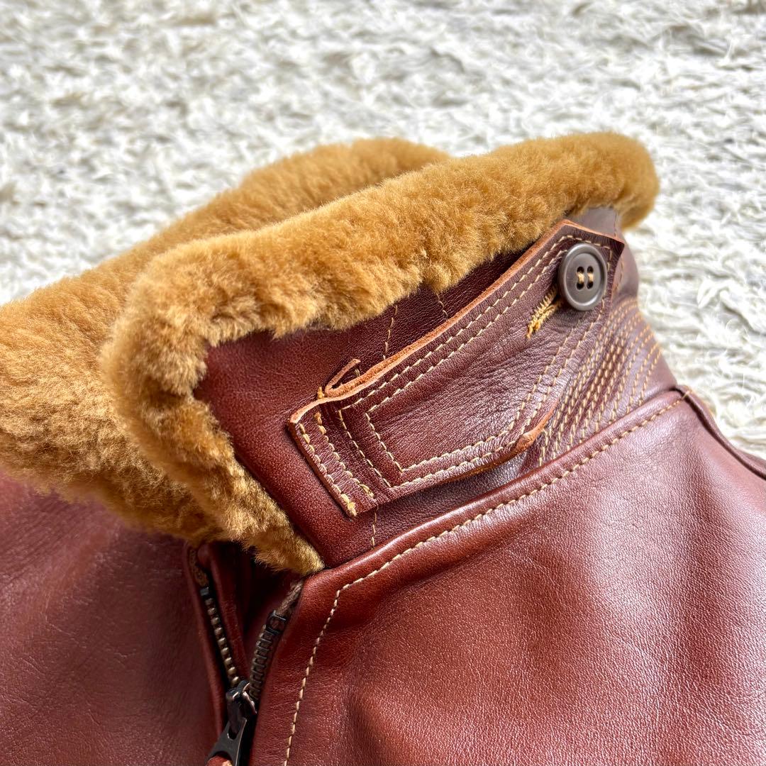 THE FEW G-1 AN6552 フライトジャケット ラセットブラウン 36 - メルカリ