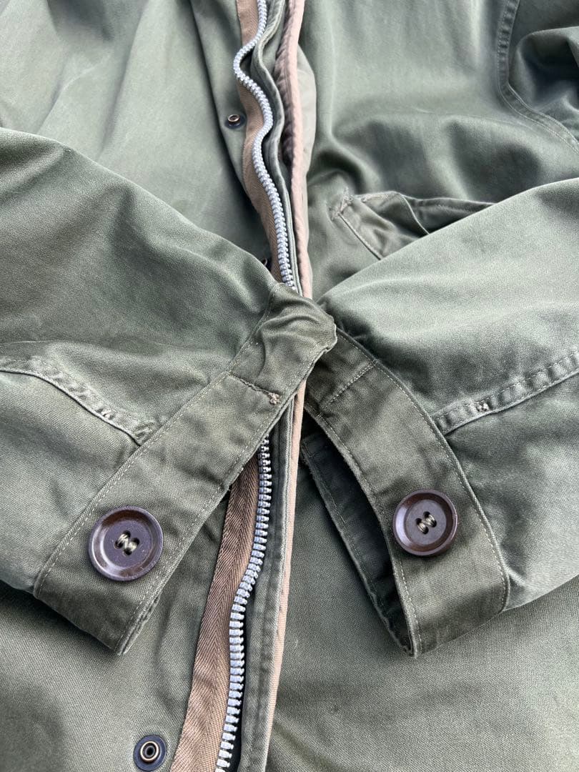 anytee購入【50s前期 】M51パーカーモッズコートMコットンサテン