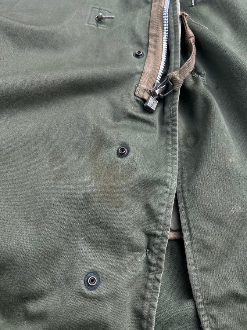 anytee購入【50s前期 】M51パーカーモッズコートMコットンサテン