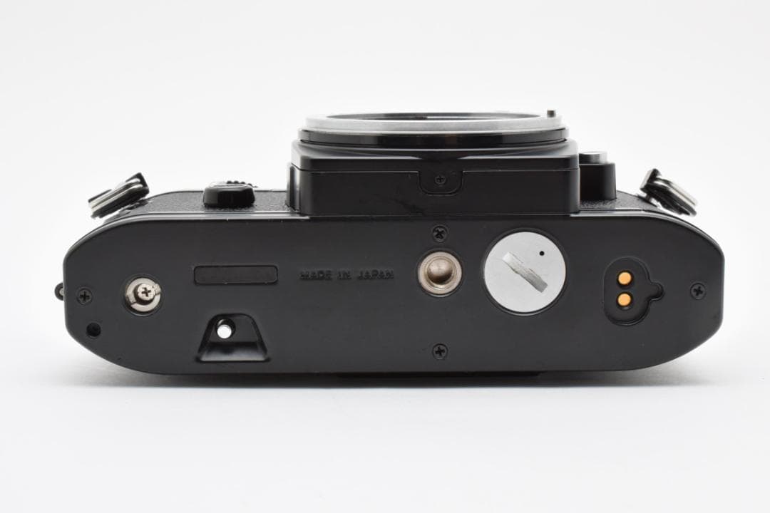 超美品 NIKON FG ブラック フィルムカメラ モルト新品交換済 M869