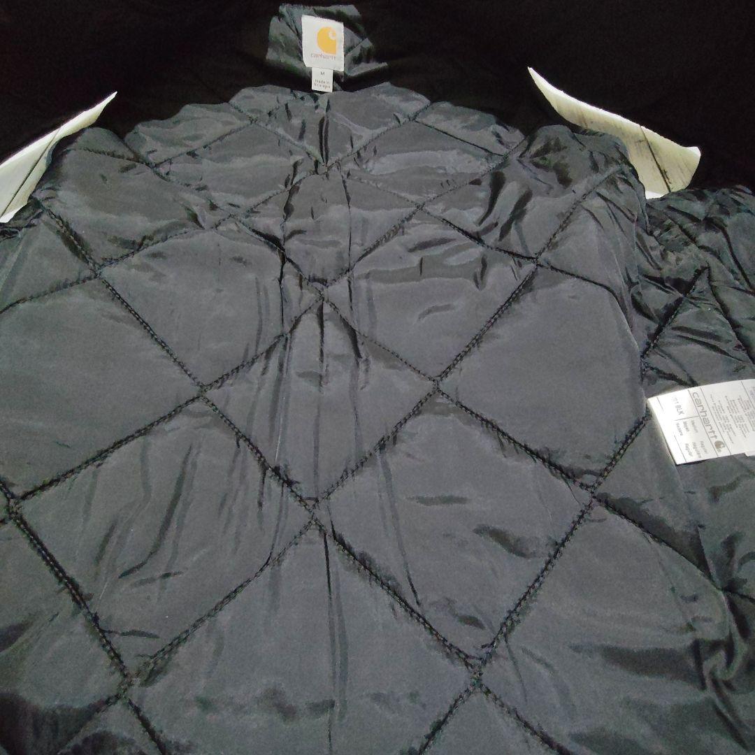 carhartt ベスト カーハート ダックベスト ブラック キルティング　古着