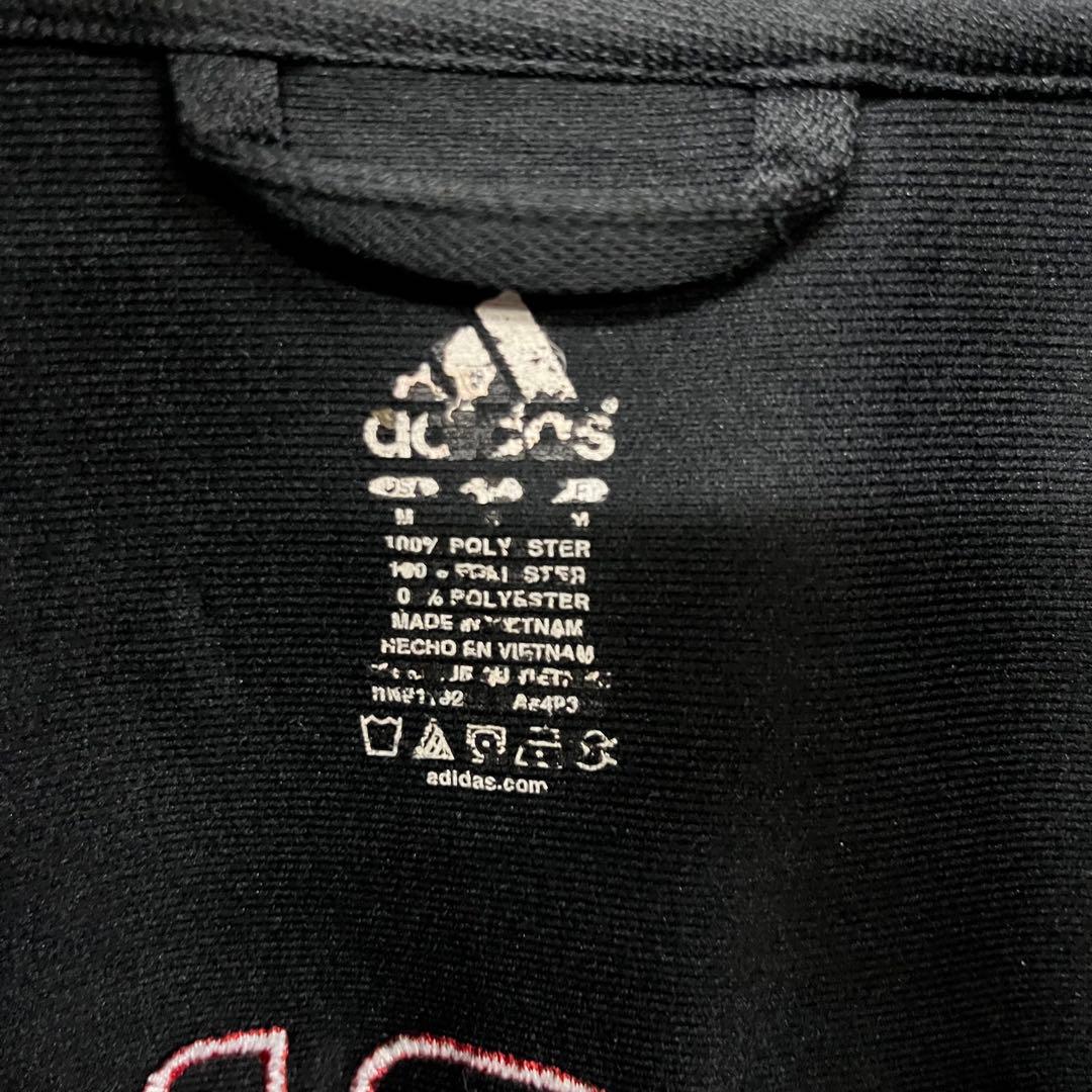 レア《アディダス》NBAトロント・ラプターズ刺繍トラックジャケット ジャージ/L