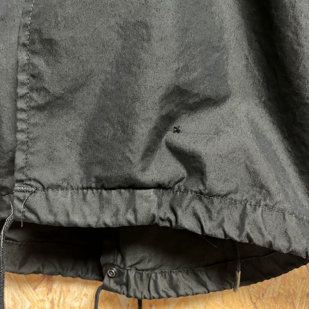 ま*ぱ様 U.S.ARMY M65 フィッシュテールパーカ 黒染め 米軍実物 モ