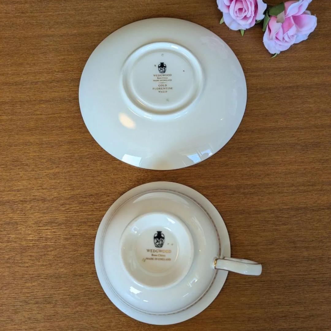 ウェッジウッド フロレンティーンゴールド カップ＆ソーサー 5ピース