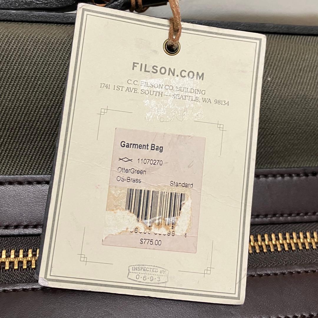 ○*様 レア 希少 フィルソン ガーメント バック - メルカリ