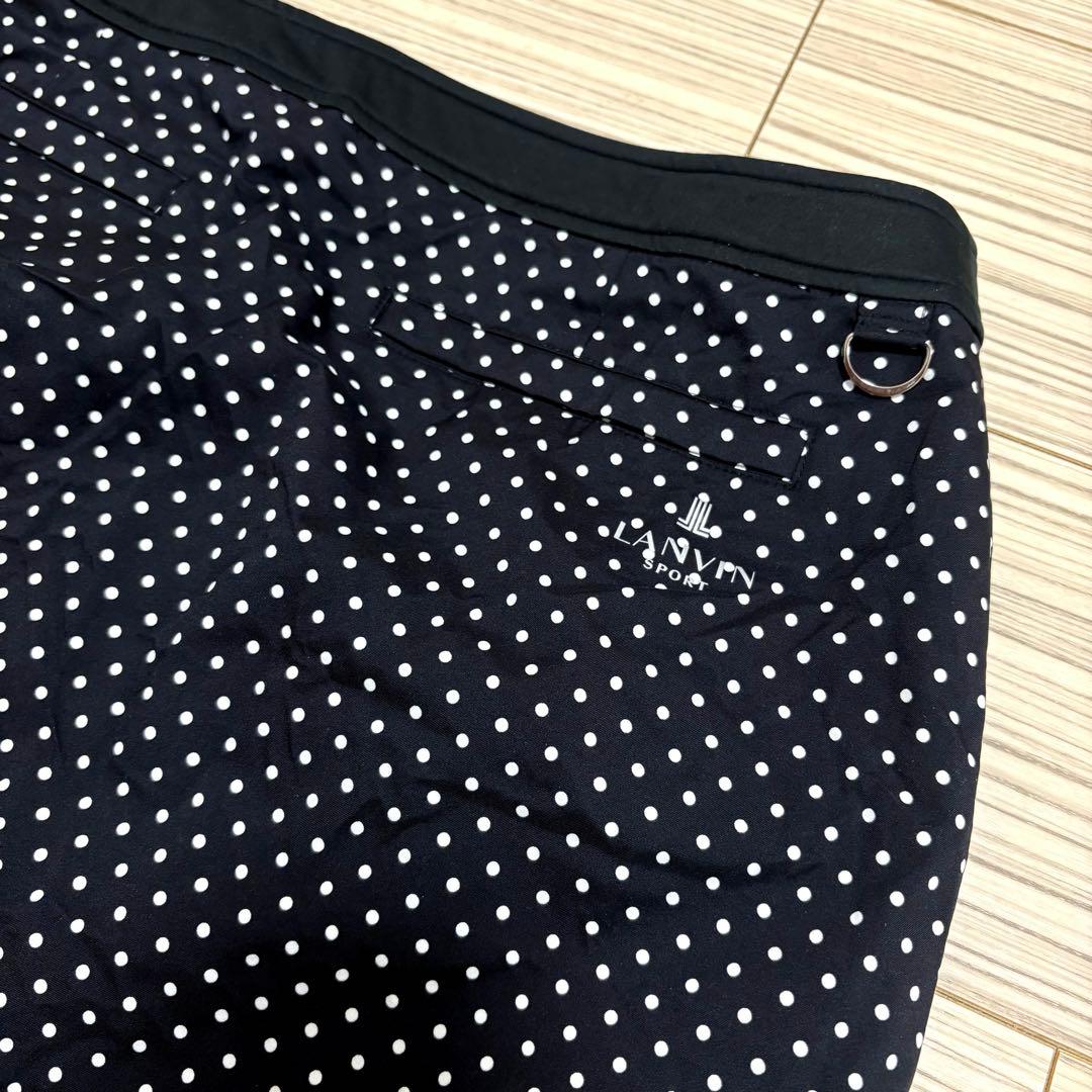美品】LANVIN SPORT セットアップ 水玉 パーカー スカート