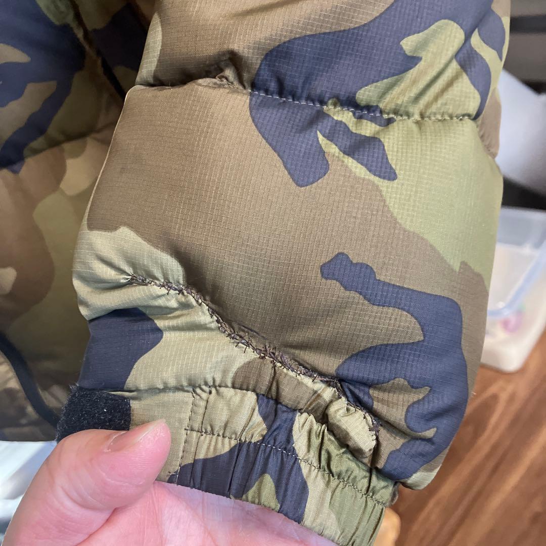 THE NORTH FACE カモフラージュ ダウンジャケット　ヌプシ