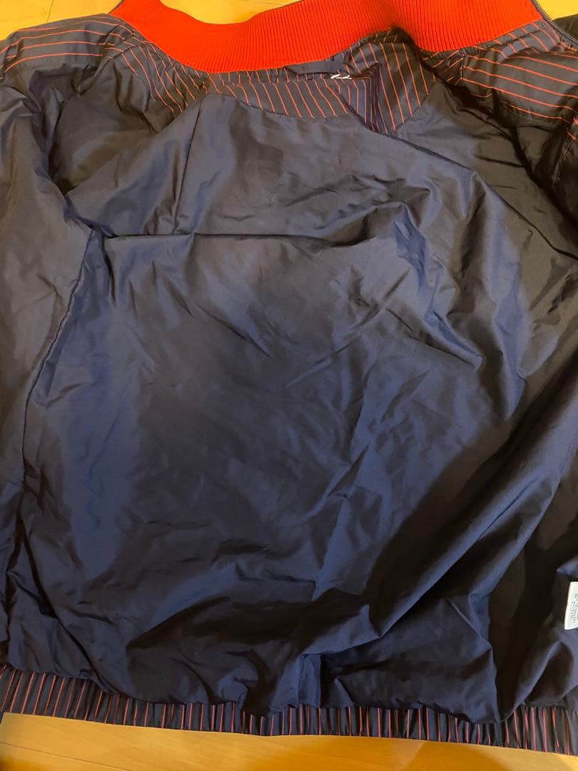 LACOSTE SPORT 撥水ストライプジップゴルフジャケット