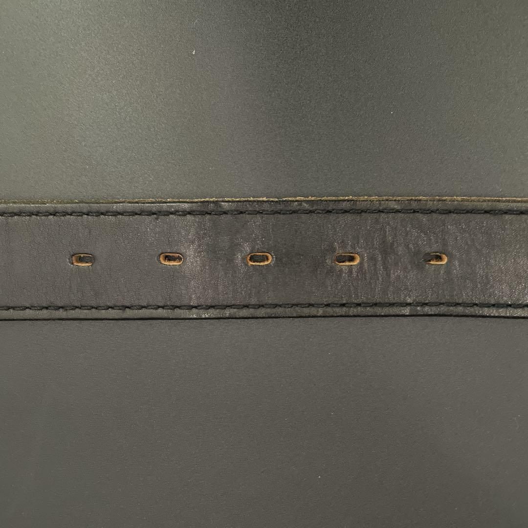 ヴィヴィアンウエストウッド バックルベルト レザー 馬蹄 黒