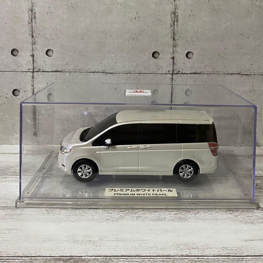 ホンダ ステップワゴン RK カラーサンプル ミニカー プレミアムホワイトパール