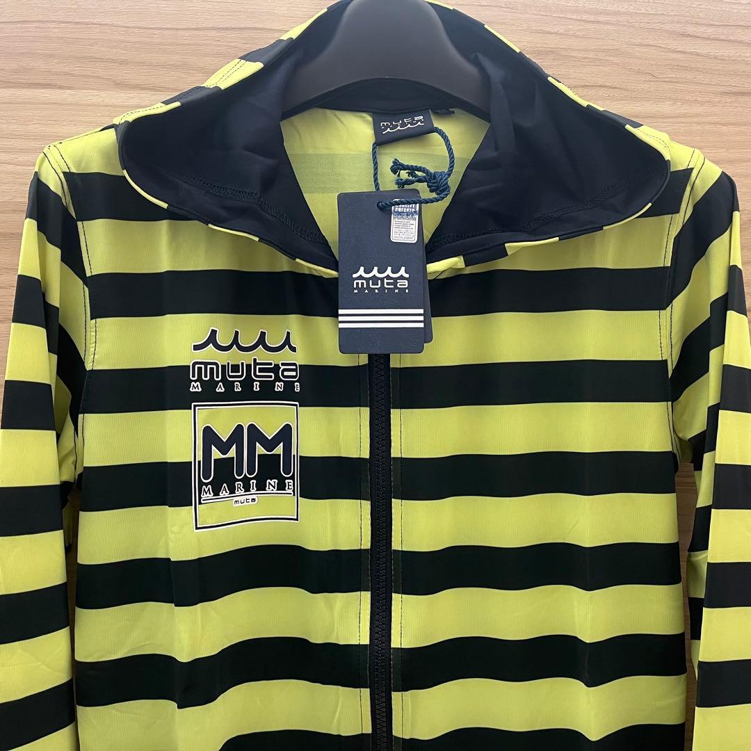 新品★25,300円 muta MARINE ラッシュパーカー UV対策速乾