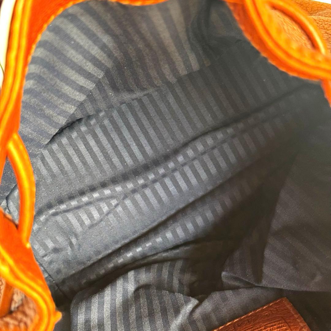 ✨希少・美品✨オールドコーチ リュック オールレザー 巾着 L4E-4911