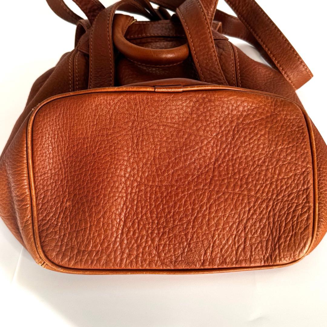 ✨希少・美品✨オールドコーチ リュック オールレザー 巾着 L4E-4911