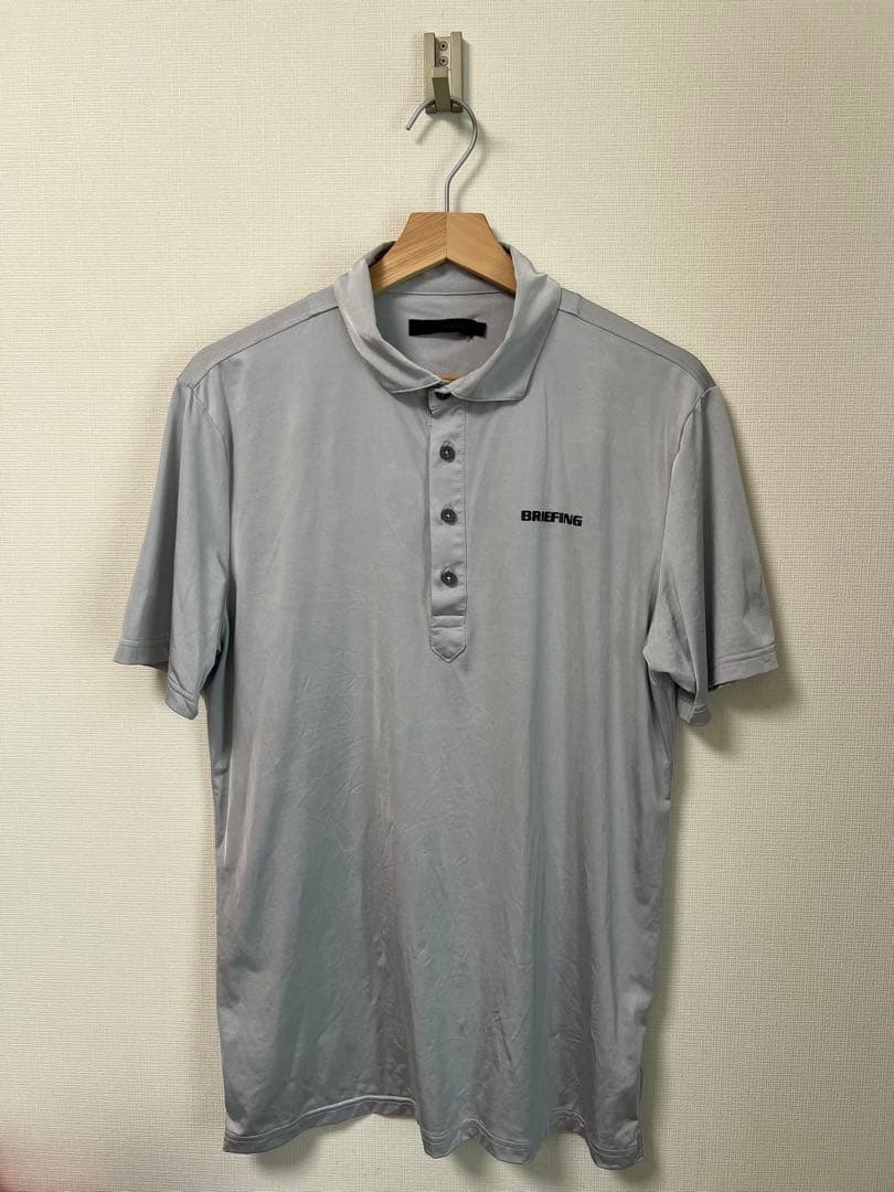ゴルフポロシャツ（BRIEFING/ブリーフィング）Lサイズ - メルカリ