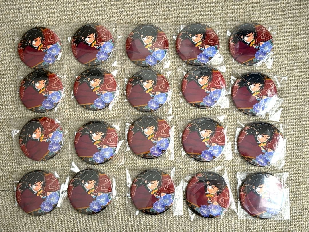 鬼滅の刃 原作缶バッジ 冨岡義勇 ジャンプショップ限定 コレクション缶バッジ