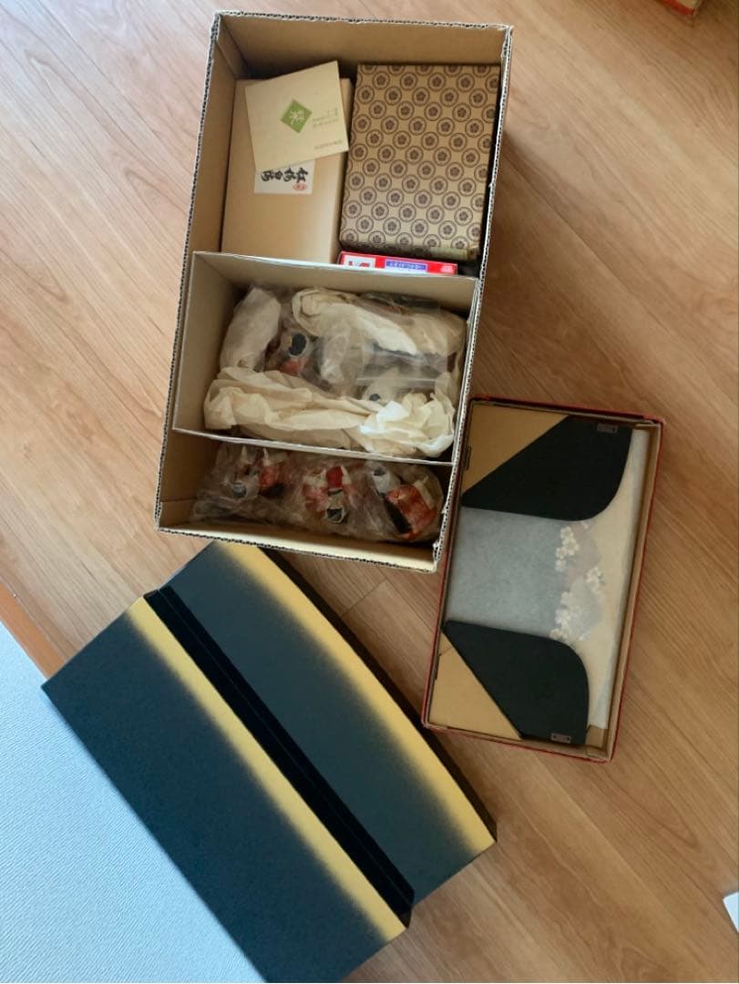 江戸木目込人形★八千代雅5人揃 ★祥玉作★掃除グッズ付★高級雛人形★桃の節句