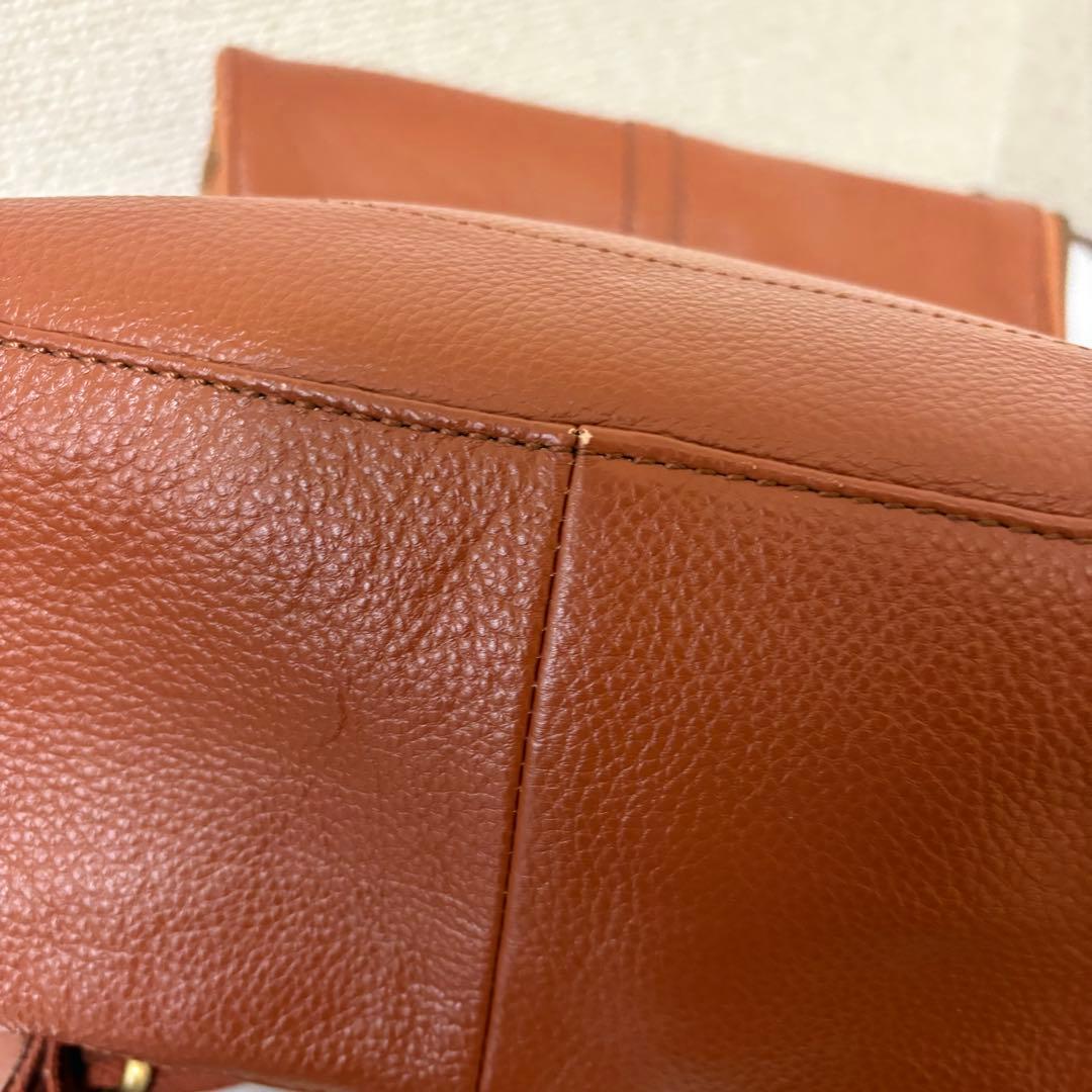 ★美品★キタムラk2 リュック　オールレザー　通学通勤　A4 ブラウン