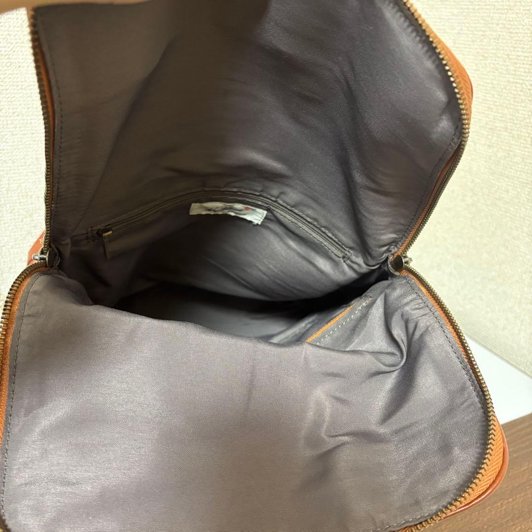 ★美品★キタムラk2 リュック　オールレザー　通学通勤　A4 ブラウン