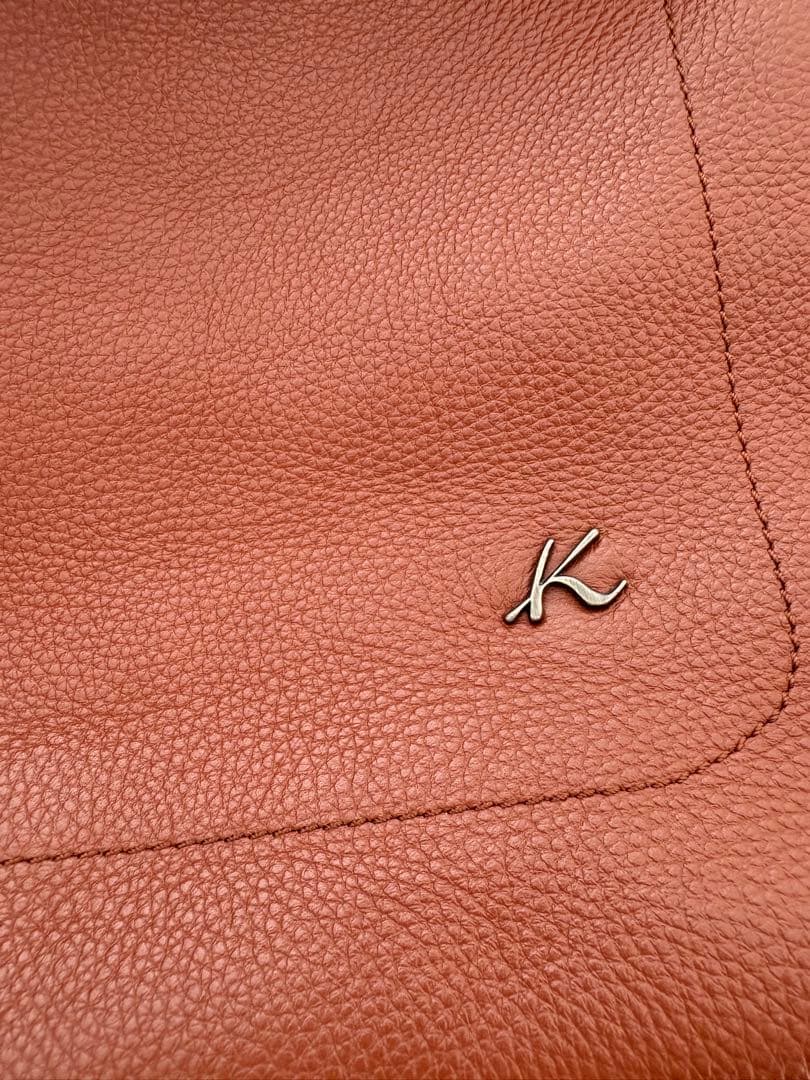 ★美品★キタムラk2 リュック　オールレザー　通学通勤　A4 ブラウン