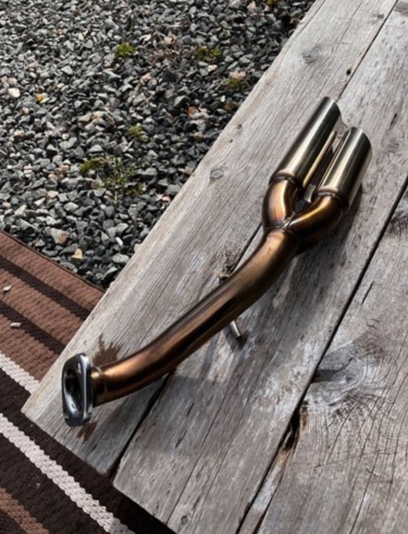 プロボックス サクシード 50系 サイド2本出し マフラー