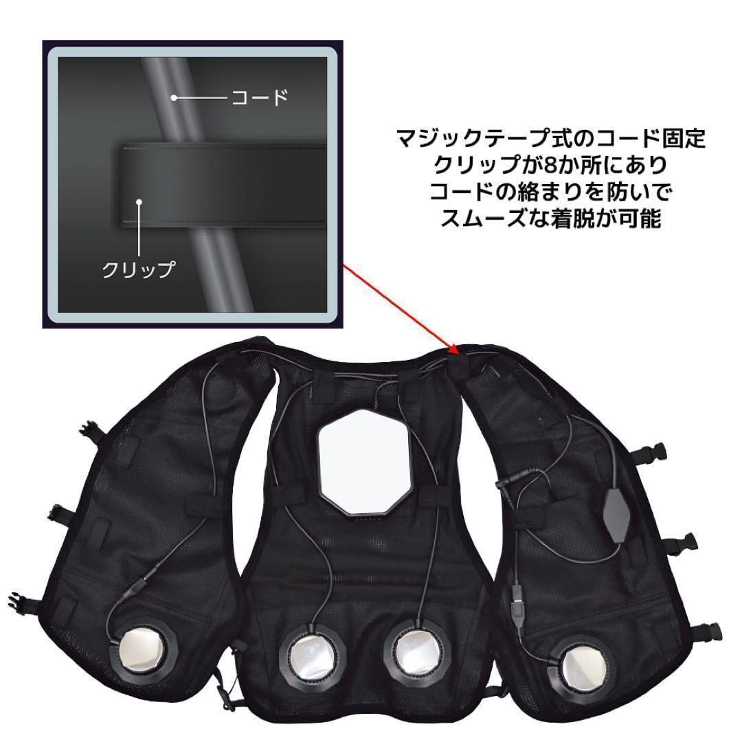 ワークマン　ウィンドコアアイス×ヒーターペルチェベストPRO2　903